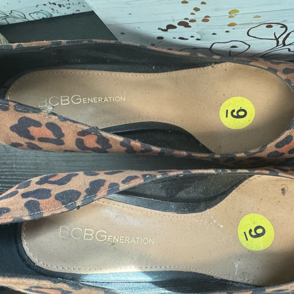 Bcbgeneration Brown Leopard Print Heels - image 2